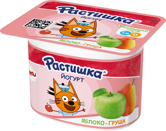 Йогурты Растишка для детей — состав, калорийность